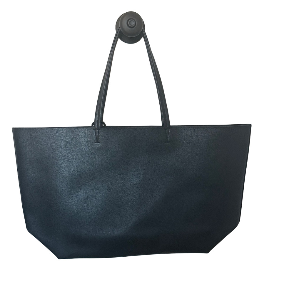 Victoria’s Secret Black Canvas Tote Bag Colorful Tassel Women’s Large Shopper - Picture 3 of 4